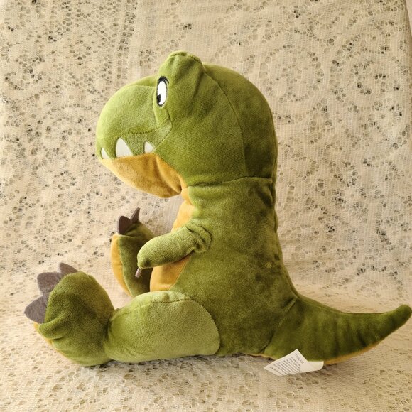 KOHL'S CARES GREEN T-REX PLUSH DINOSAUR  10 INCHES - Picture 4 of 6